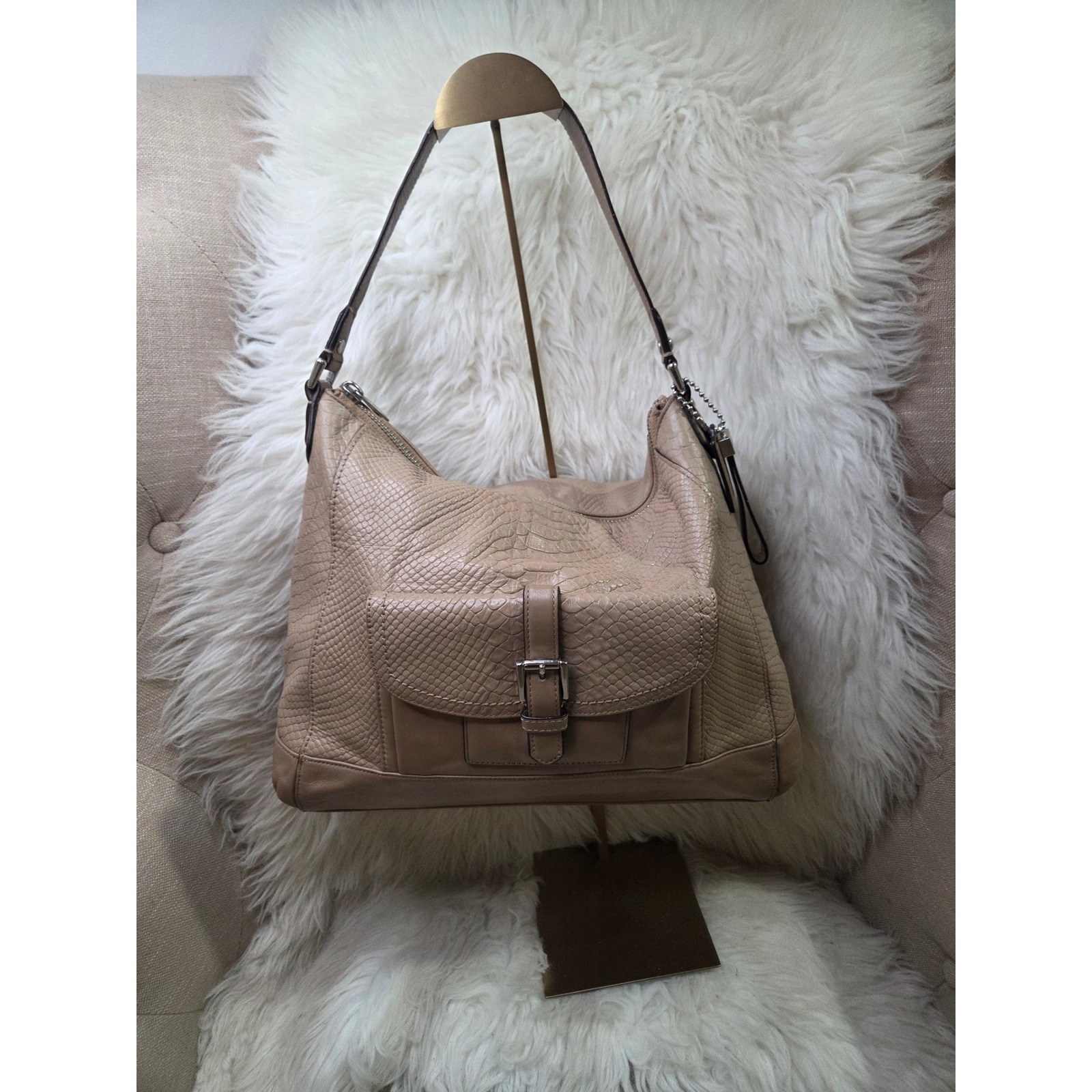 C196 Coach Charlie Shoulder Bag